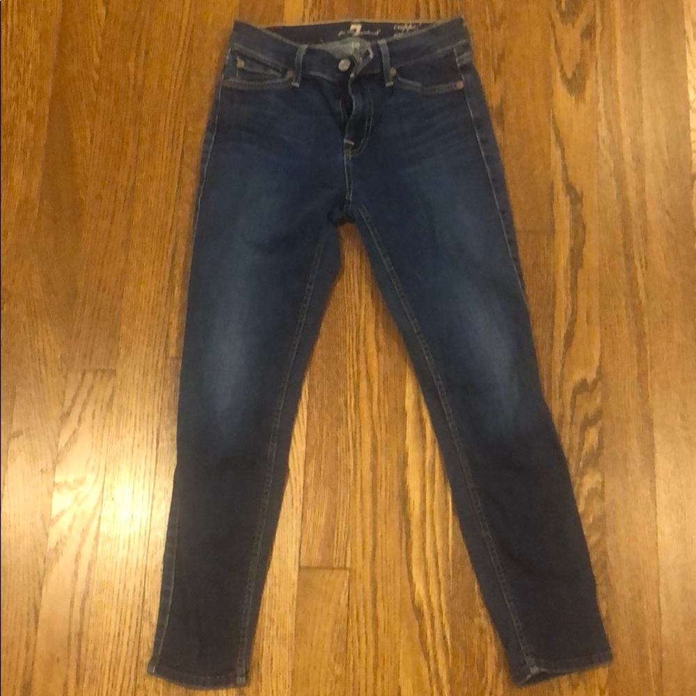 7 for all mankind - cropped gwenevere - size 24